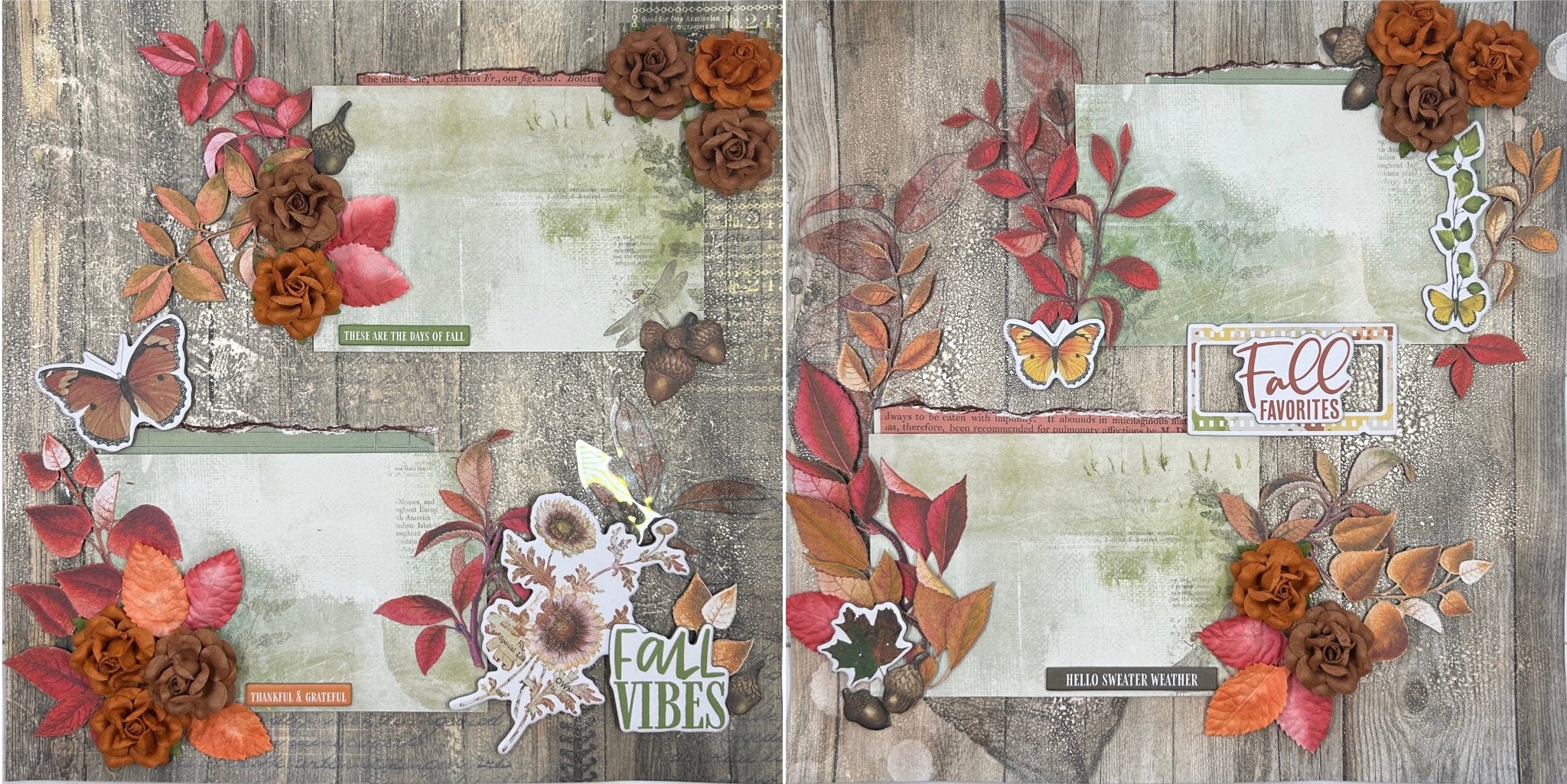 Fall Favorites 2-Page Layout (Virtual Class 77)
